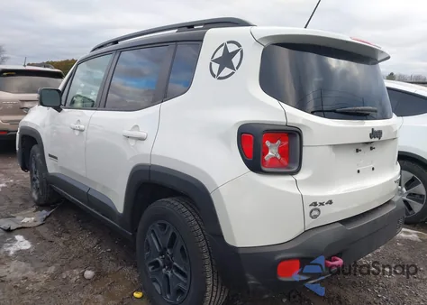2017 Jeep Renegade Deserthawk 4X4 from USA, damaged, VIN ZACCJBCB2HPE88991